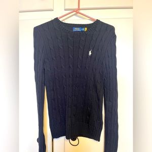 Women’s slim fit Polo sweater. Like new, worn once.